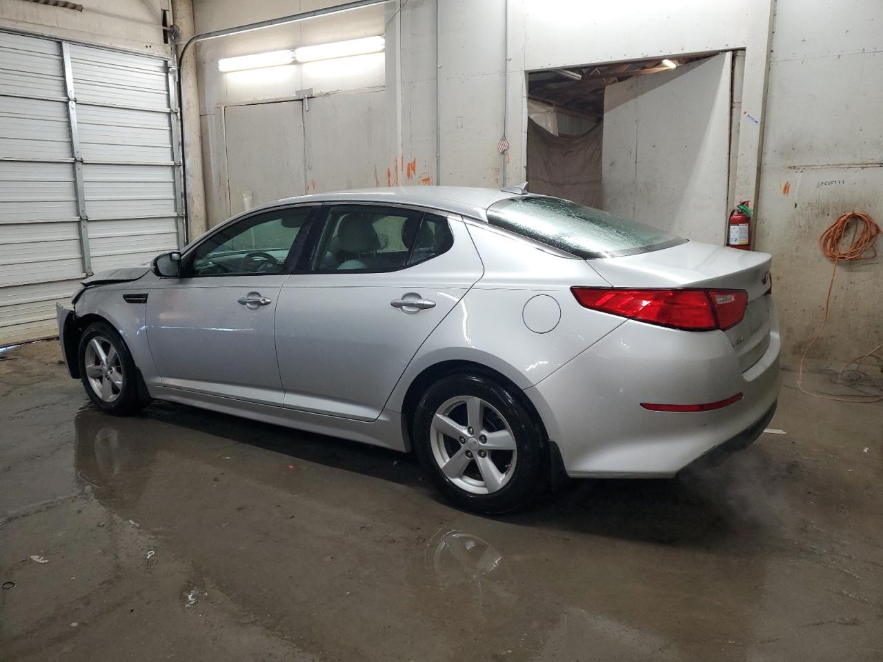 2014 KIA Optima VIN 5XXGM4A70EG282670 Copart auction photo, front end / minor dent/scratches damage thumbnail 2