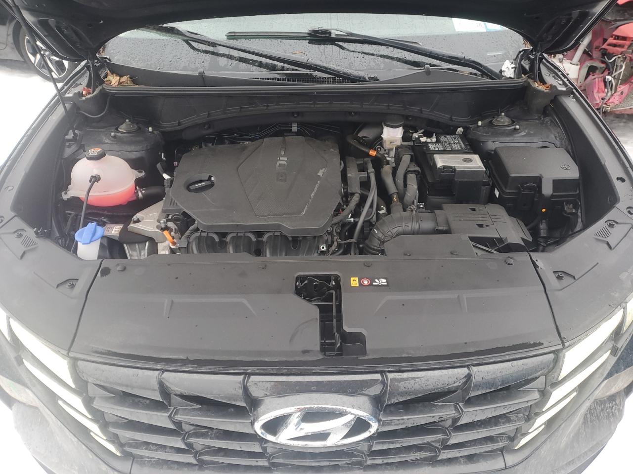 2022 Hyundai Tucson VIN 5NMJFCAE9NH128890 Copart auction photo, side / front end damage thumbnail 12