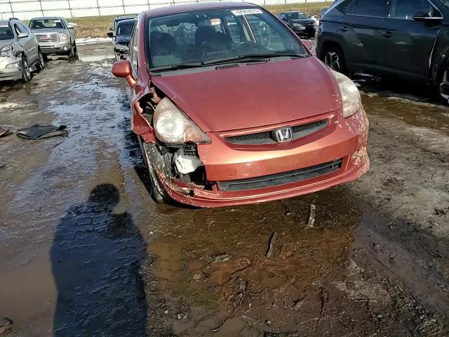 2007 Honda Fit VIN JHMGD38687S005568 Copart auction photo, front end damage thumbnail 11