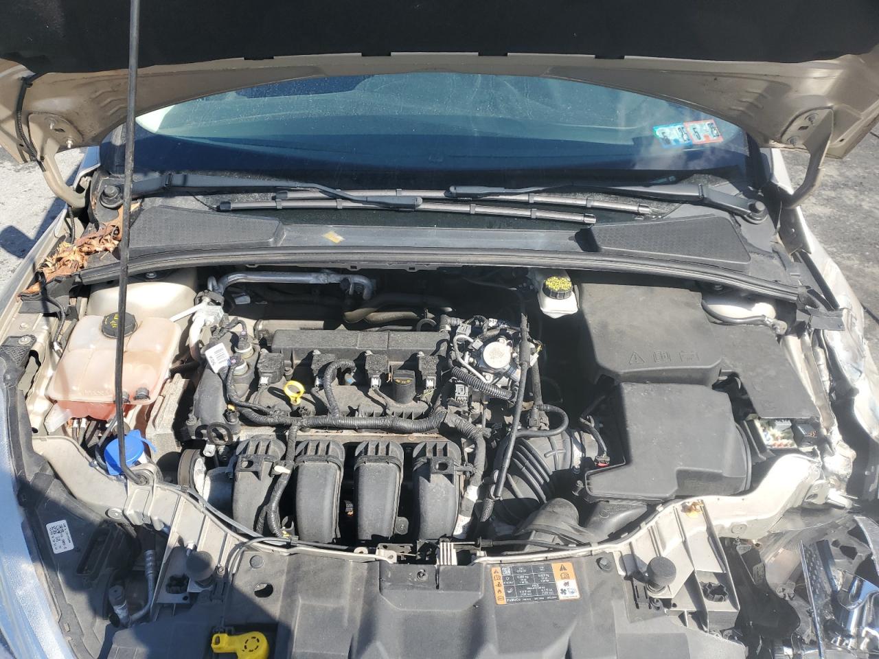 2018 Ford Focus VIN 1FADP3K20JL298553 Copart auction photo, front end damage thumbnail 11
