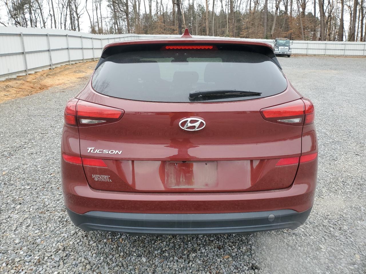 2019 Hyundai Tucson VIN KM8J23A41KU888380 Copart auction photo, front end / side damage thumbnail 6