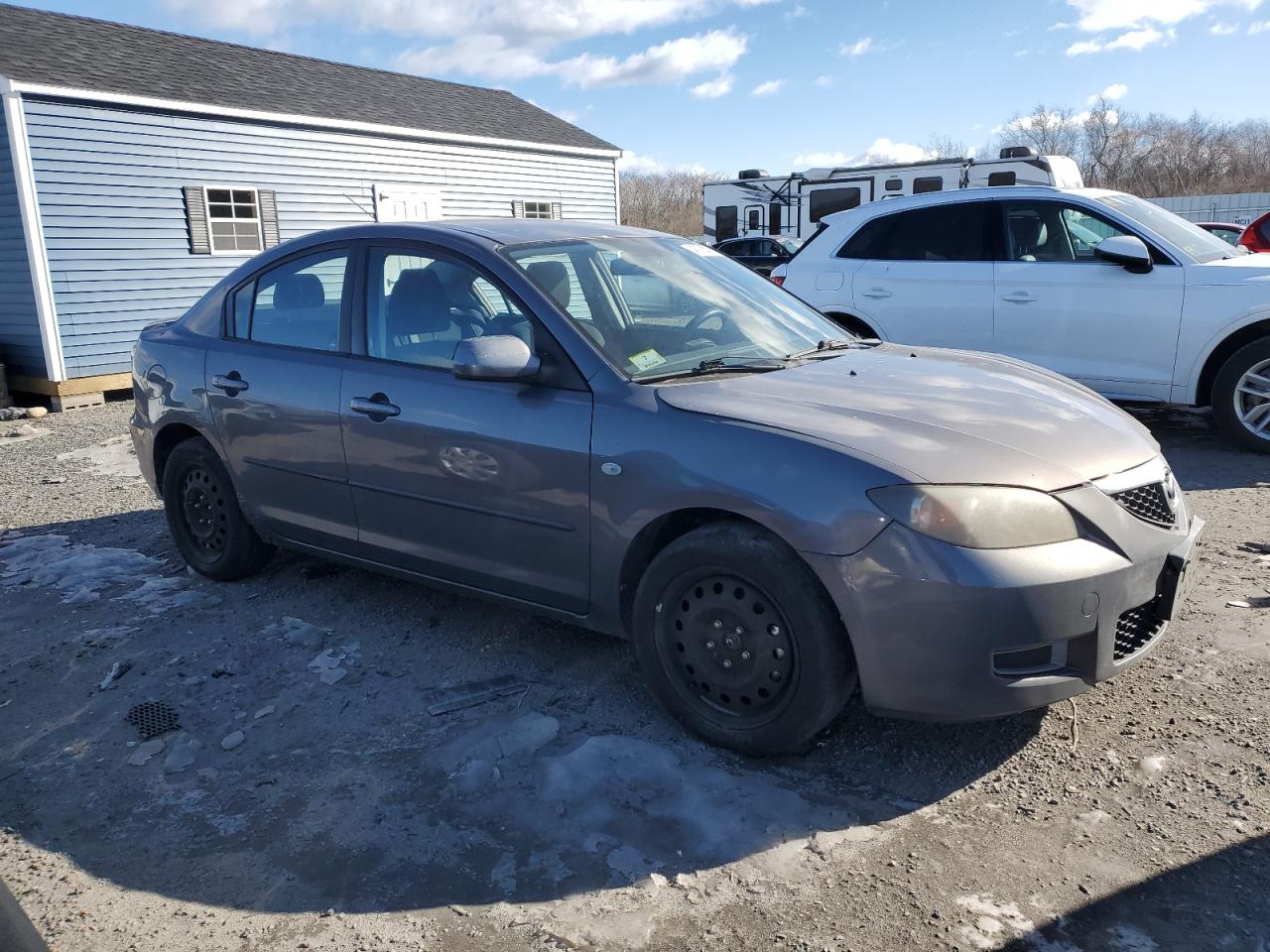 2008 Mazda 3 VIN JM1BK32G881854447 Copart auction photo, front end damage thumbnail 4
