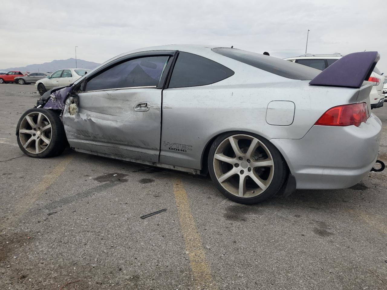2003 Acura RSX VIN JH4DC53023C004389 Copart auction photo, front end / side damage thumbnail 2