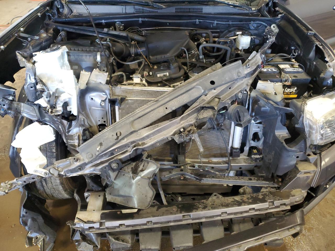 2017 Toyota Tacoma VIN 5TFSX5EN3HX052859 Copart auction photo, front end damage thumbnail 11