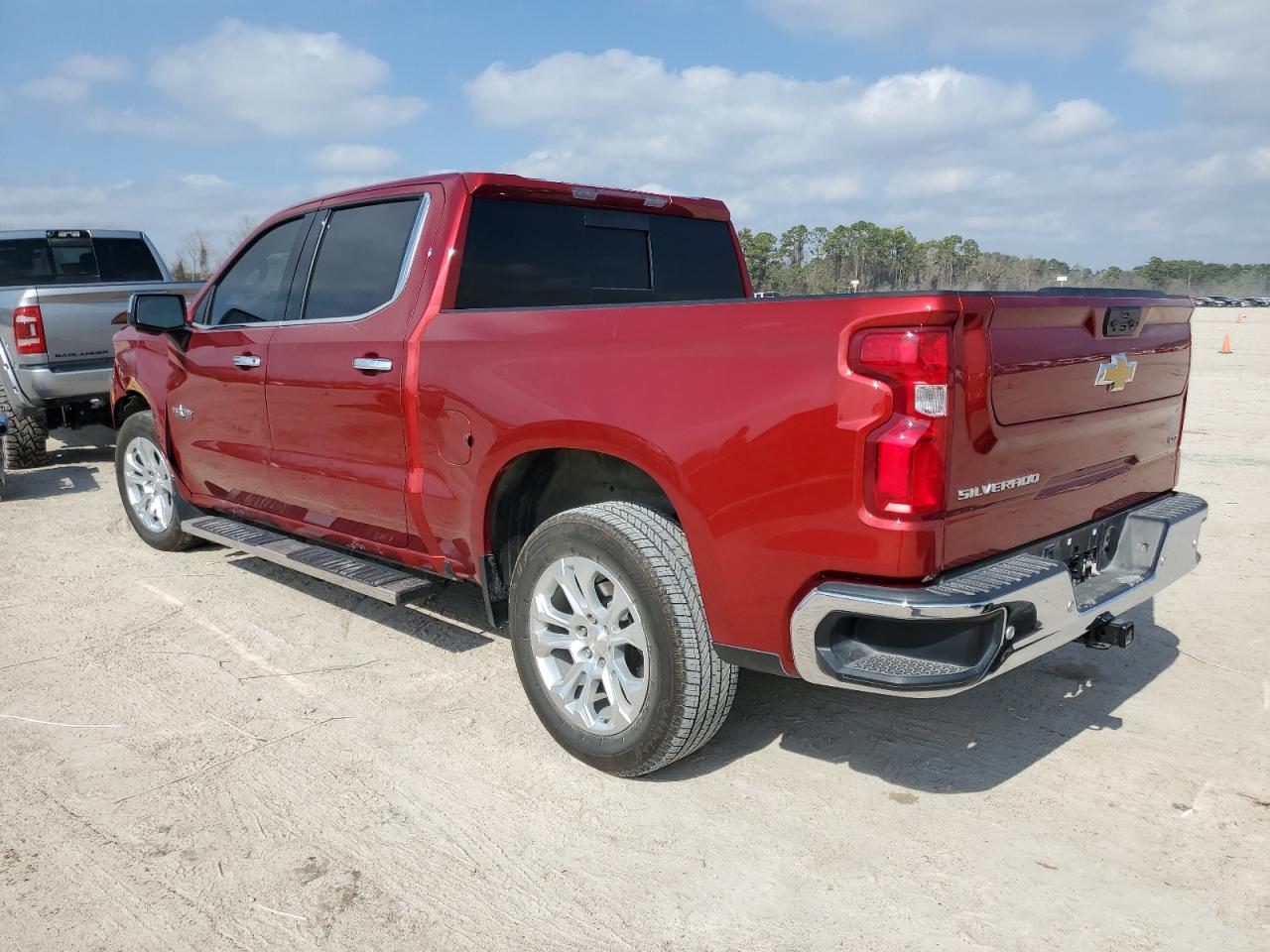 2023 Chevrolet Silverado VIN 3GCPAEED1PG357987 Copart auction photo, front end / side damage thumbnail 2