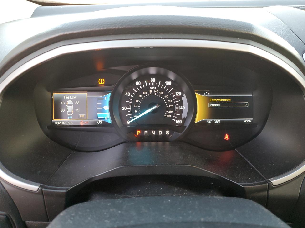 2020 Ford Edge VIN 2FMPK3J95LBA70924 Copart auction photo, rear end damage thumbnail 9