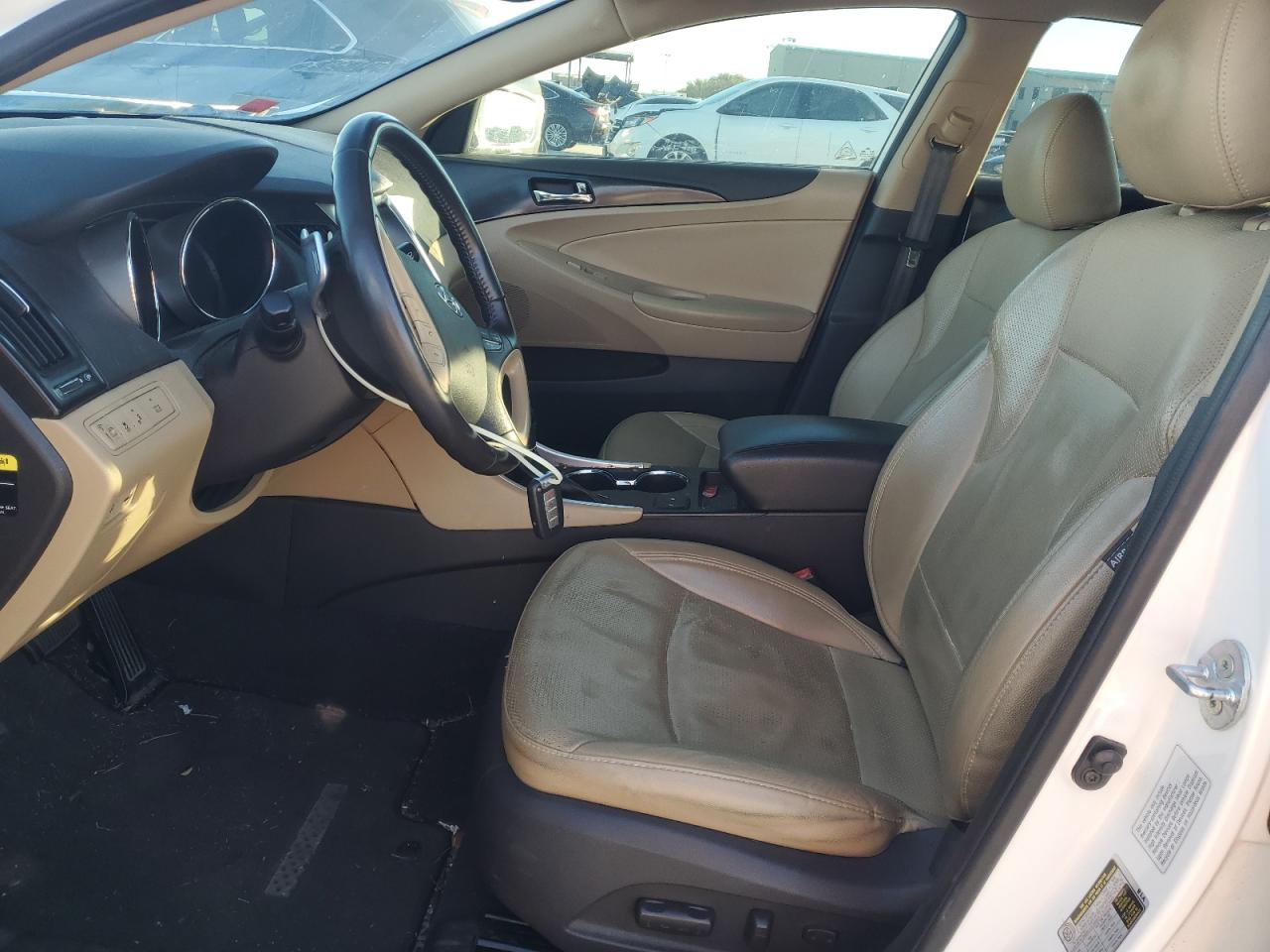 2014 Hyundai Sonata VIN 5NPEC4AB6EH817925 Copart auction photo, front end damage thumbnail 7