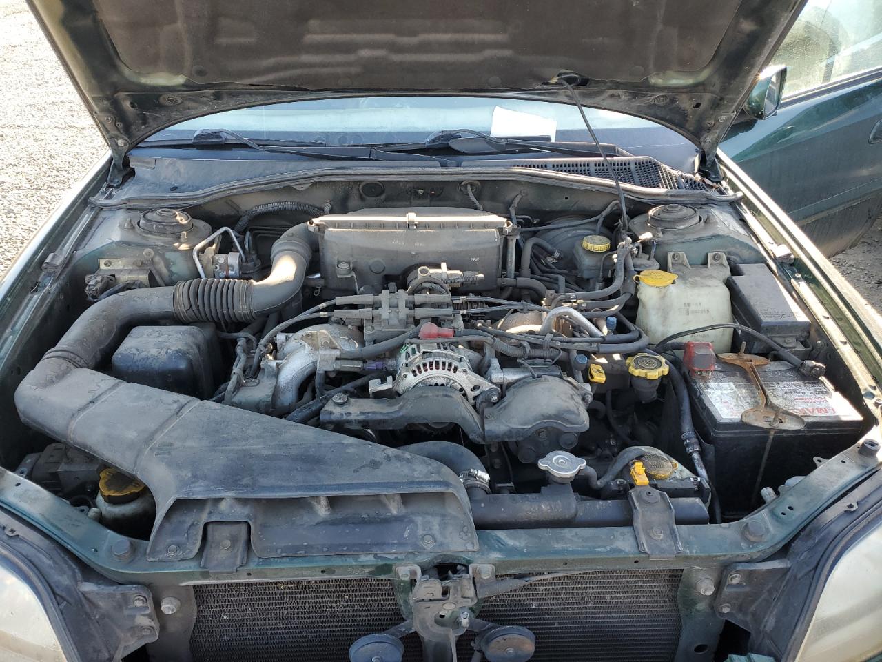 2000 Subaru Legacy VIN 4S3BE6568Y7205157 Copart auction photo, side / rear end damage thumbnail 11