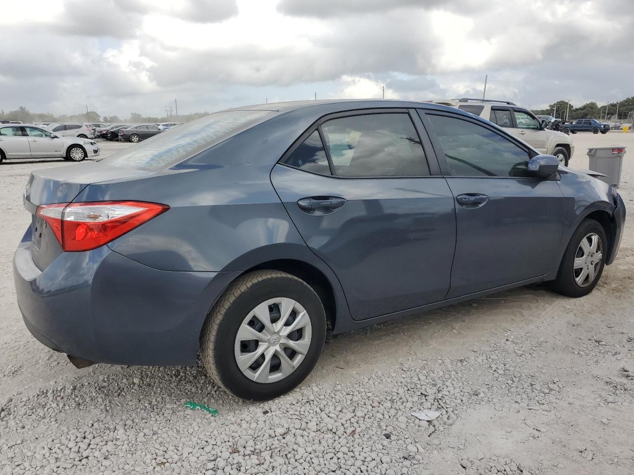 2016 Toyota Corolla VIN 5YFBURHEXGP419247 Copart auction photo, front end damage thumbnail 3