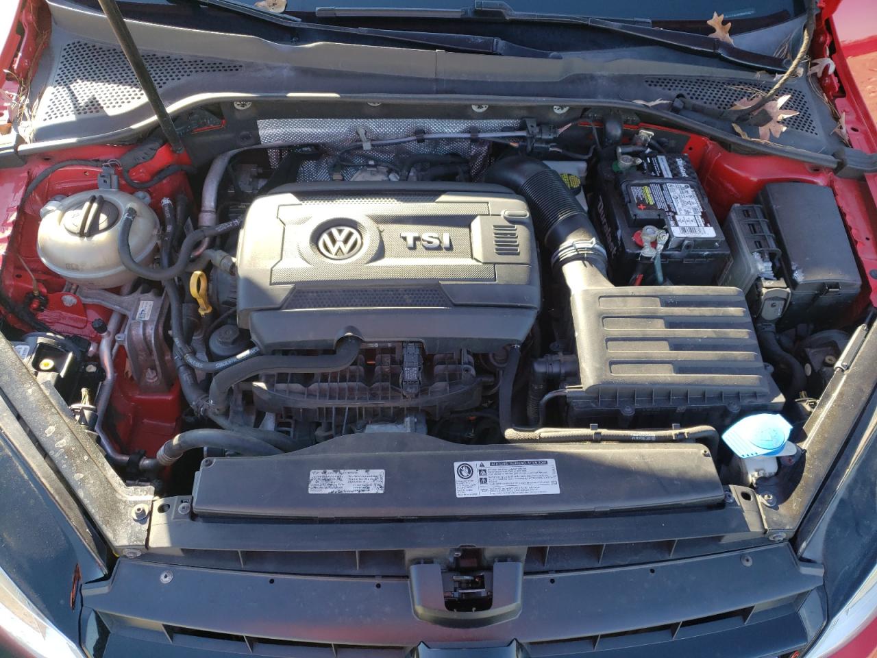 2016 Volkswagen Golf VIN 3VW117AU8GM054839 Copart auction photo, minor dent/scratches damage thumbnail 11
