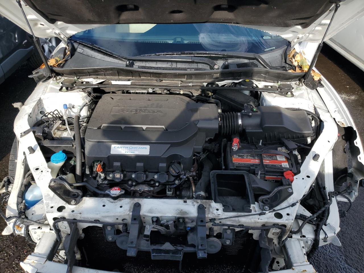 2017 Honda Accord VIN 1HGCR3F93HA018008 Copart auction photo, all over damage thumbnail 11