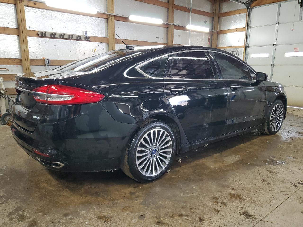 2017 Ford Fusion VIN 3FA6P0T94HR389033 Copart auction photo, front end damage thumbnail 3