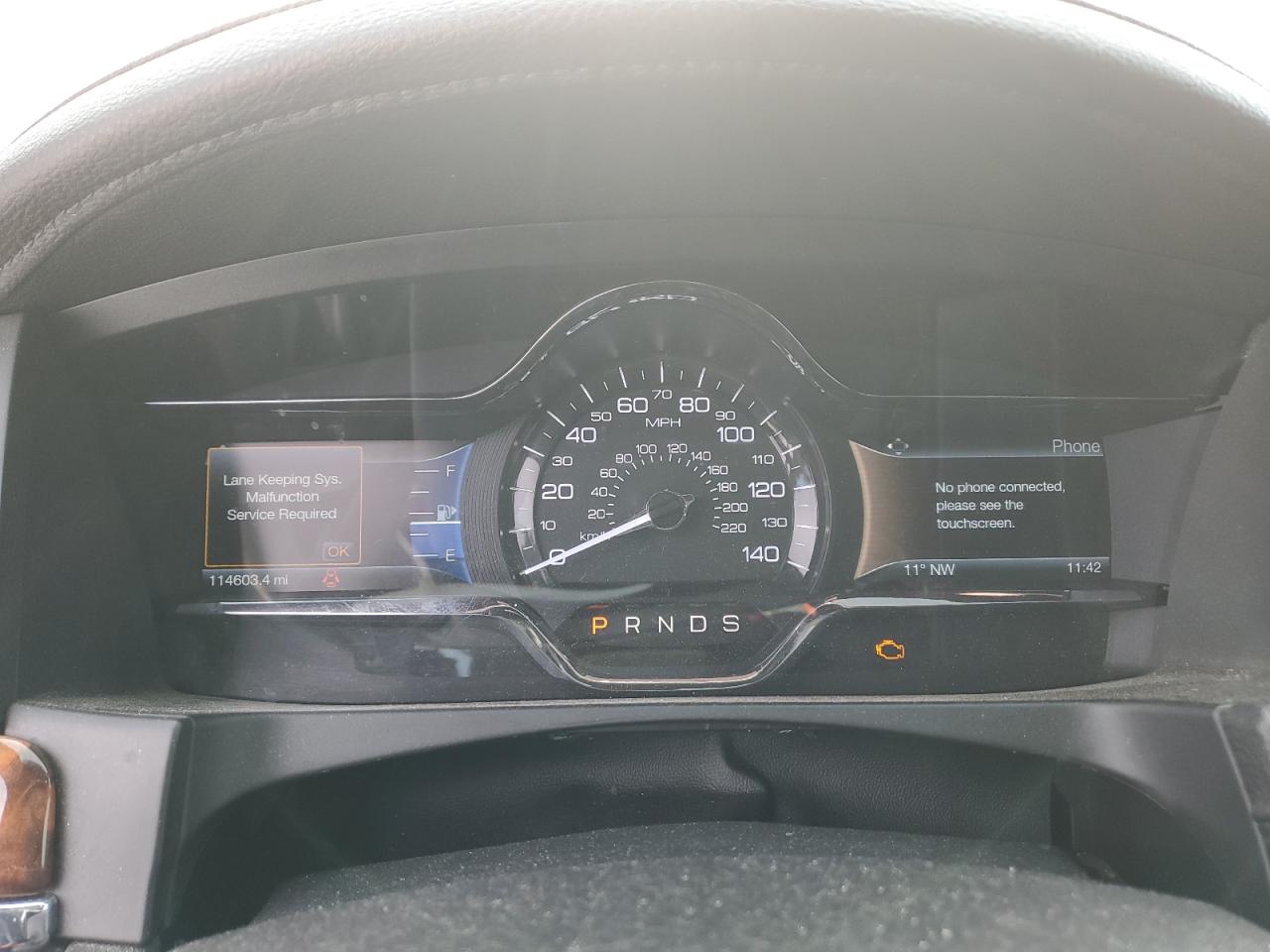 2014 Lincoln MKS VIN 1LNHL9FT9EG600896 Copart auction photo, minor dent/scratches damage thumbnail 9