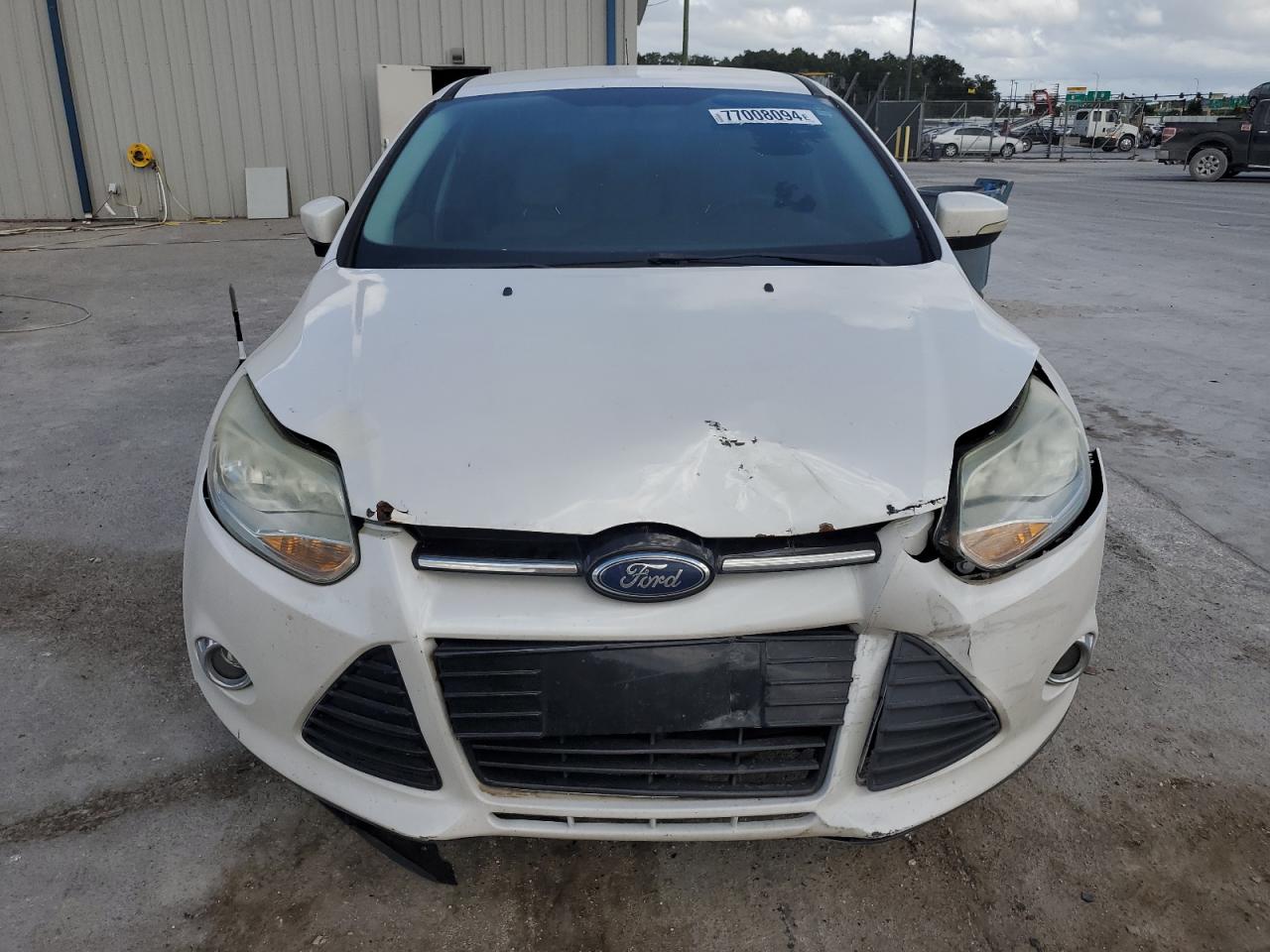 2012 Ford Focus VIN 1FAHP3M25CL289378 Copart auction photo, front end damage thumbnail 5