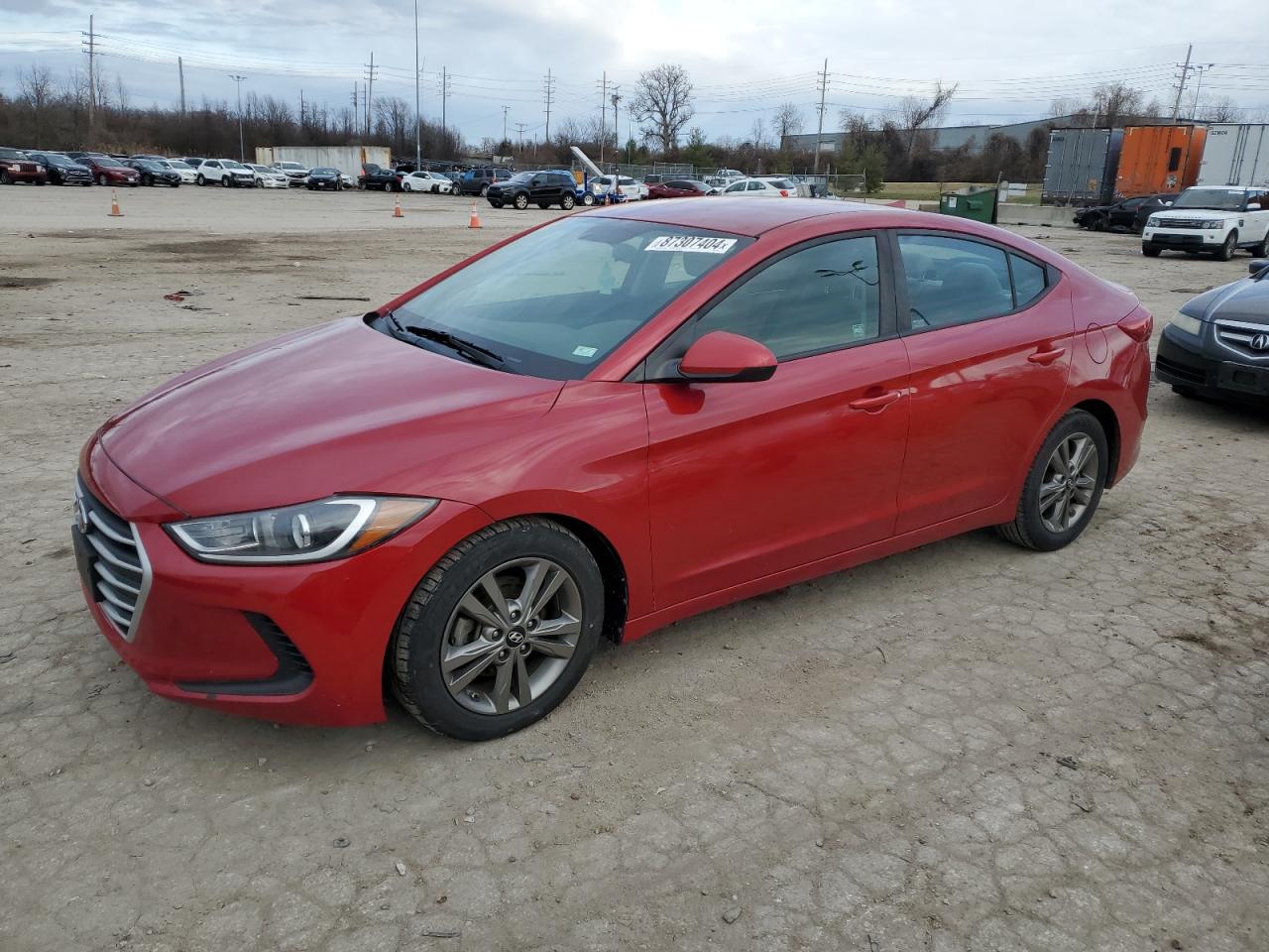 2018 Hyundai Elantra VIN 5NPD84LF5JH241865