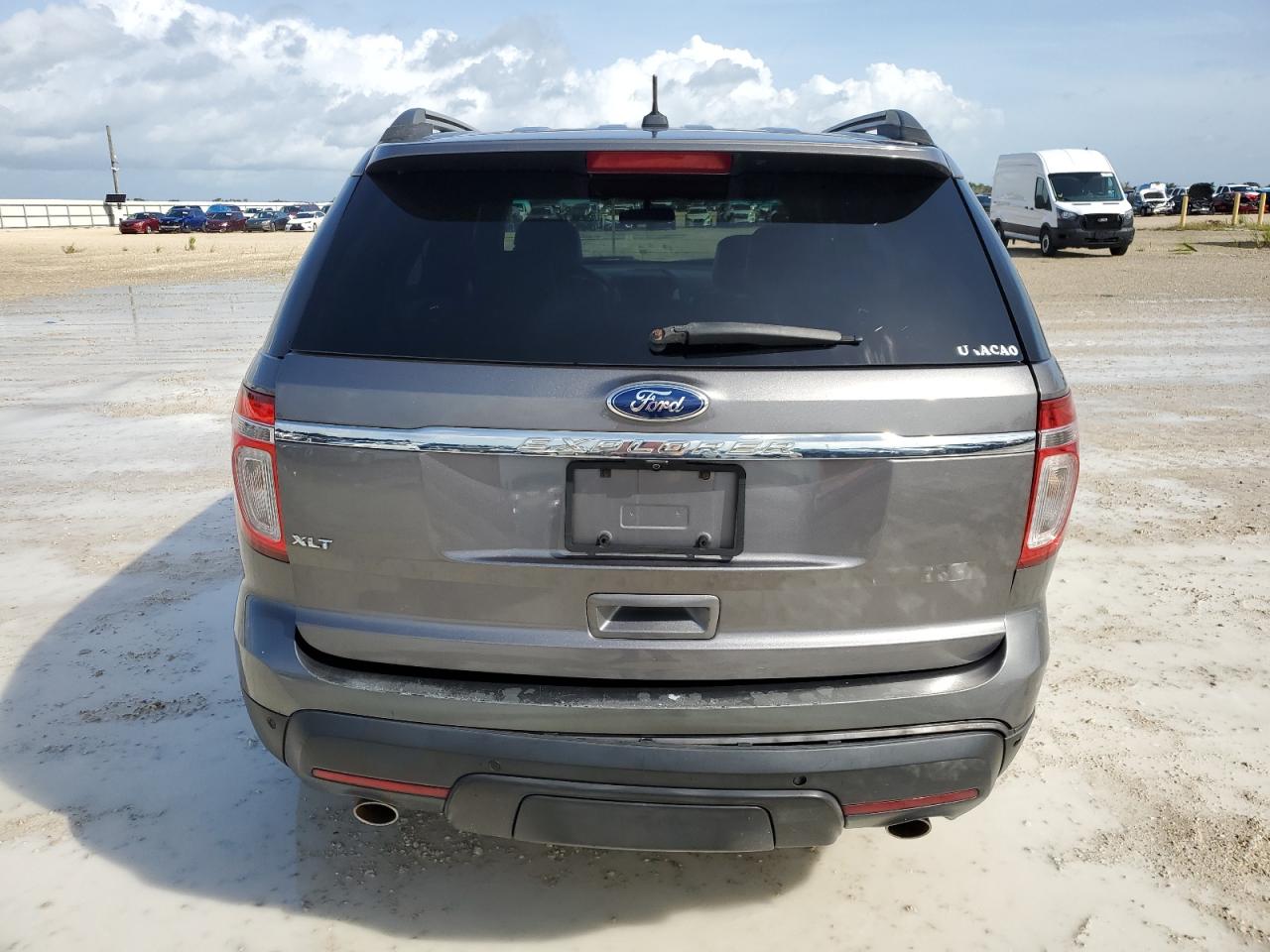 2012 Ford Explorer VIN 1FMHK7D80CGA99173 Copart auction photo, rear end / side damage thumbnail 6