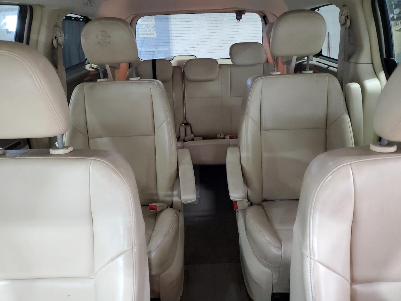 2010 Volkswagen Routan VIN 2V4RW3D12AR259144 Copart auction photo, front end / side damage thumbnail 10