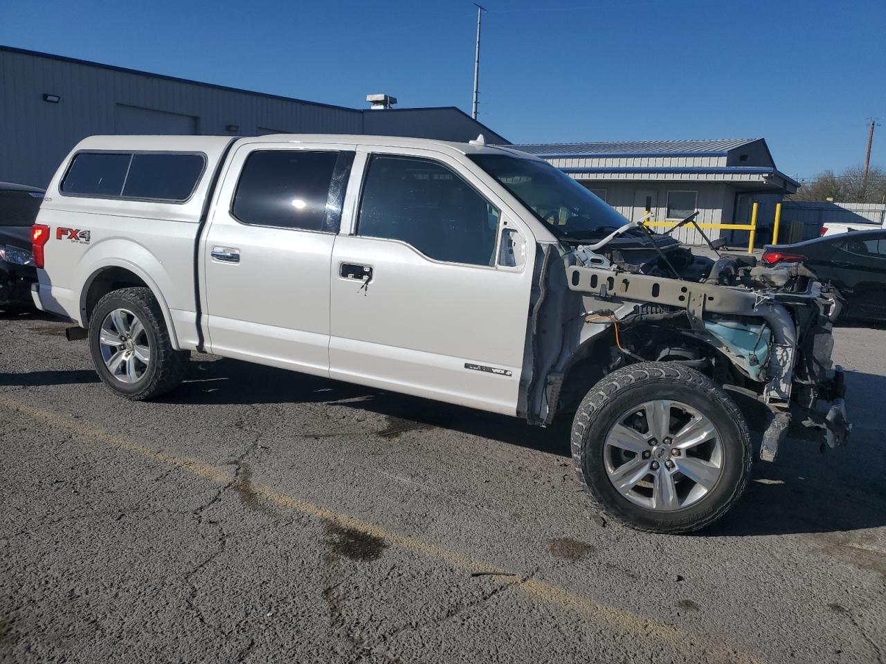 2018 Ford F-150 VIN 1FTFW1E1XJFE49085 Copart auction photo, front end damage thumbnail 4