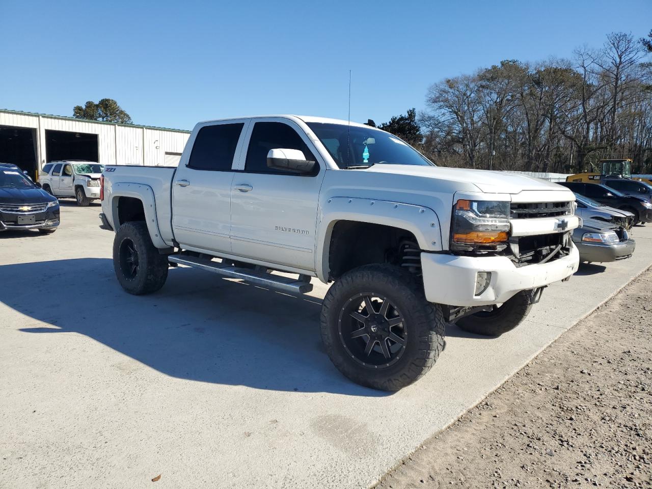 2016 Chevrolet Silverado VIN 3GCUKREC0GG200787 Copart auction photo, front end damage thumbnail 4