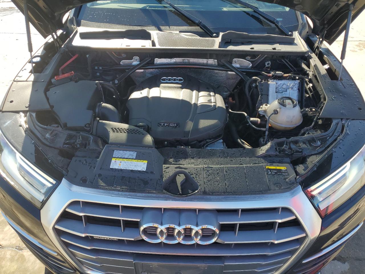 2018 Audi Q5 VIN WA1ANAFY0J2044394 Copart auction photo, rear end damage thumbnail 12