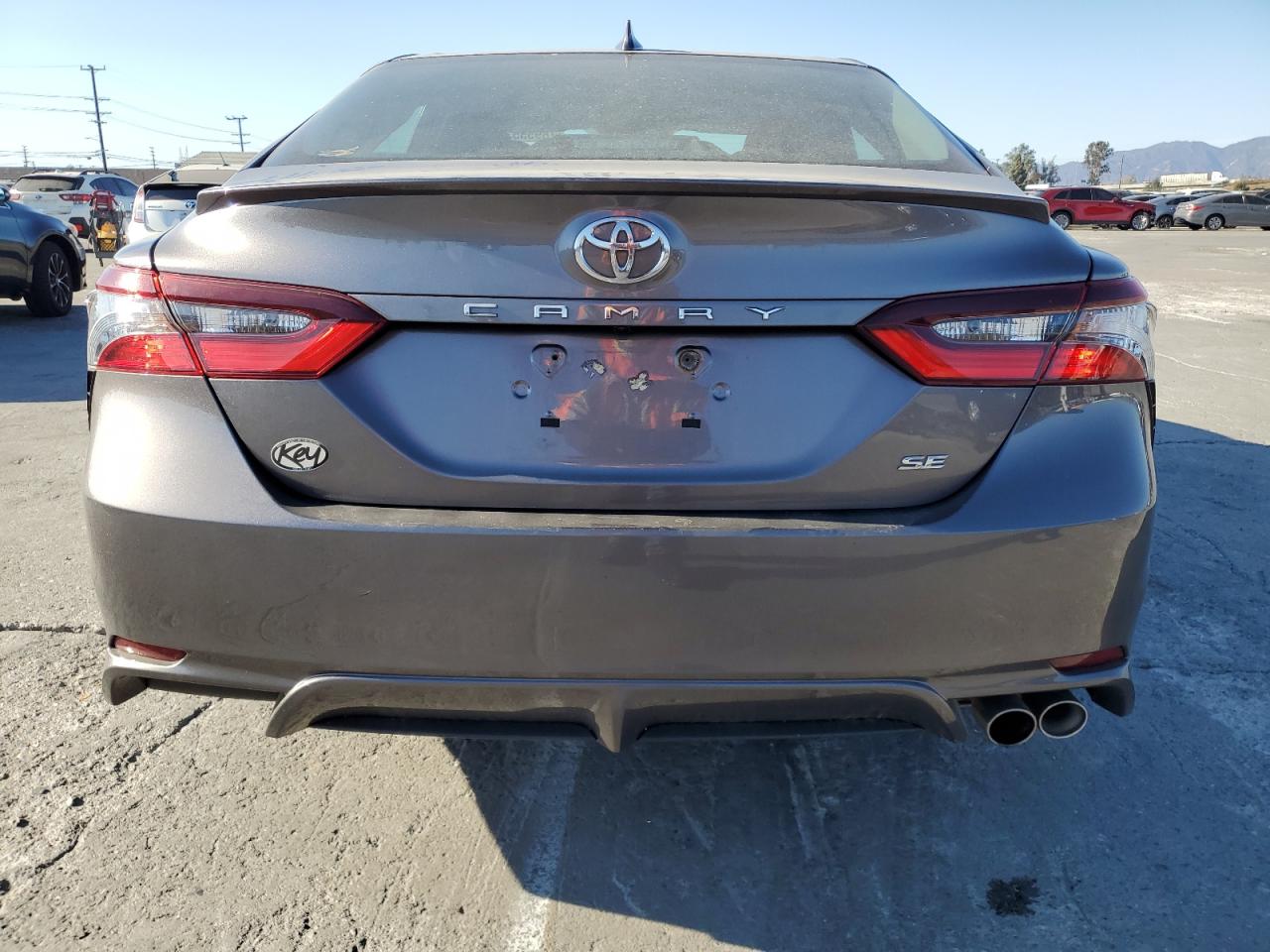 2021 Toyota Camry VIN 4T1G11AK8MU464584 Copart auction photo, front end / side damage thumbnail 6