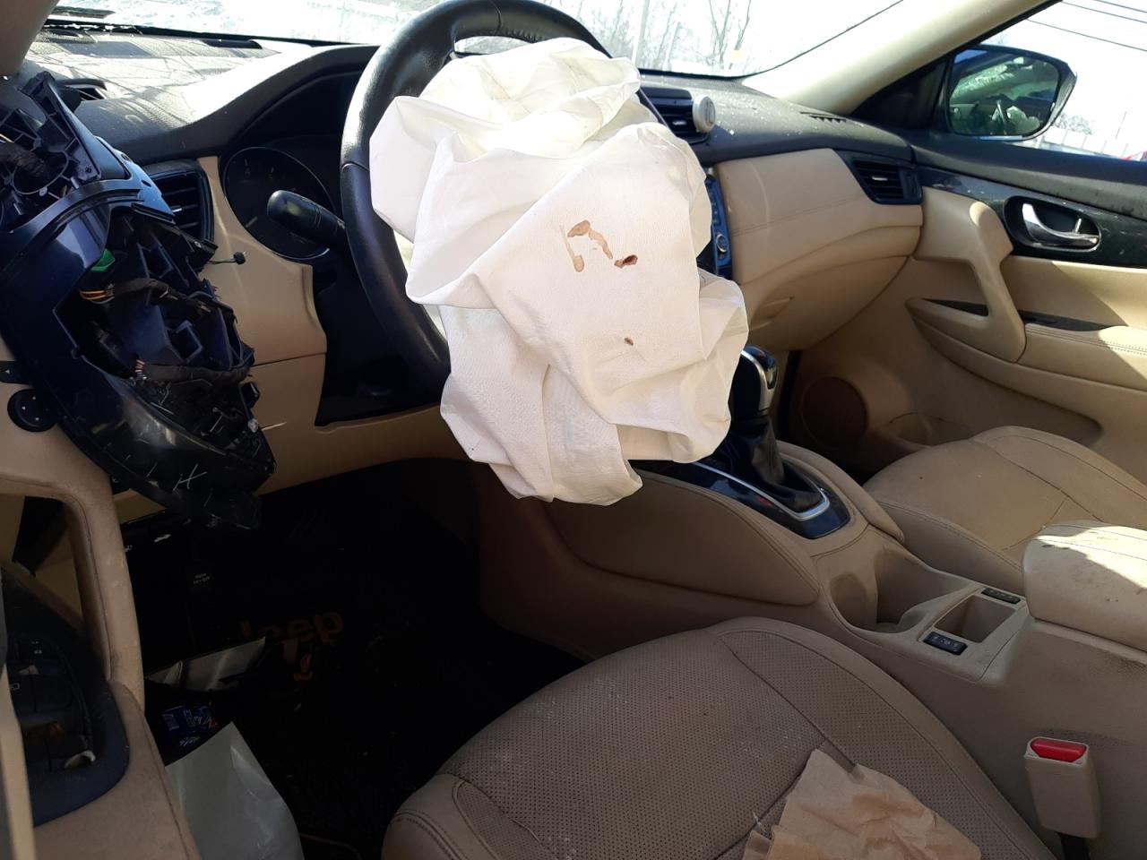 2017 Nissan Rogue VIN 5N1AT2MV7HC751518 Copart auction photo, biohazard/chemical / all over damage thumbnail 8