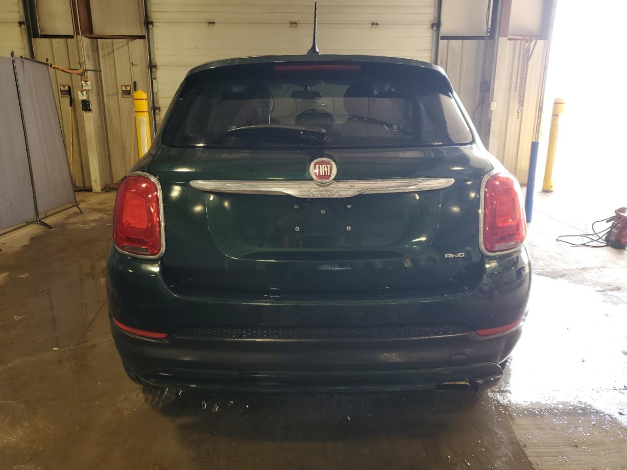 2016 Fiat 500 VIN ZFBCFYBT6GP378443 Copart auction photo, front end / side damage thumbnail 6