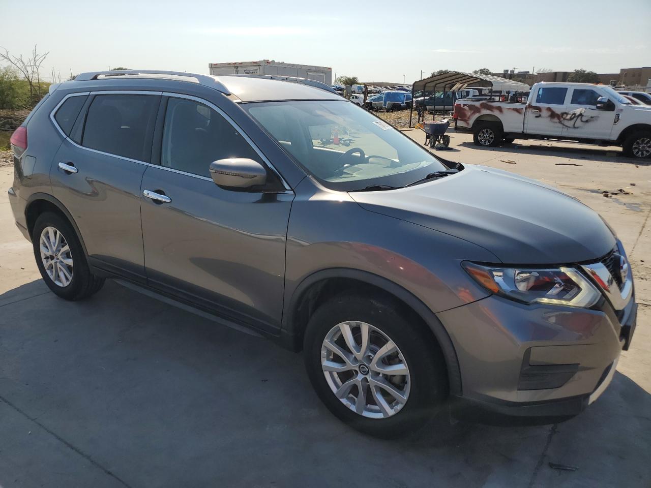 2017 Nissan Rogue VIN JN8AT2MT1HW381933 Copart auction photo, side damage thumbnail 4