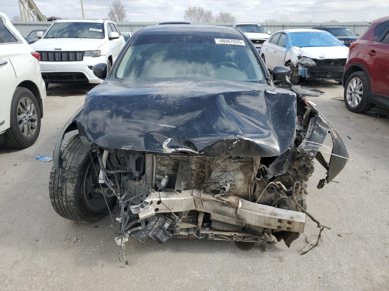 2015 Infiniti Q40 VIN JN1CV6AR7FM521221 Copart auction photo, front end damage thumbnail 5