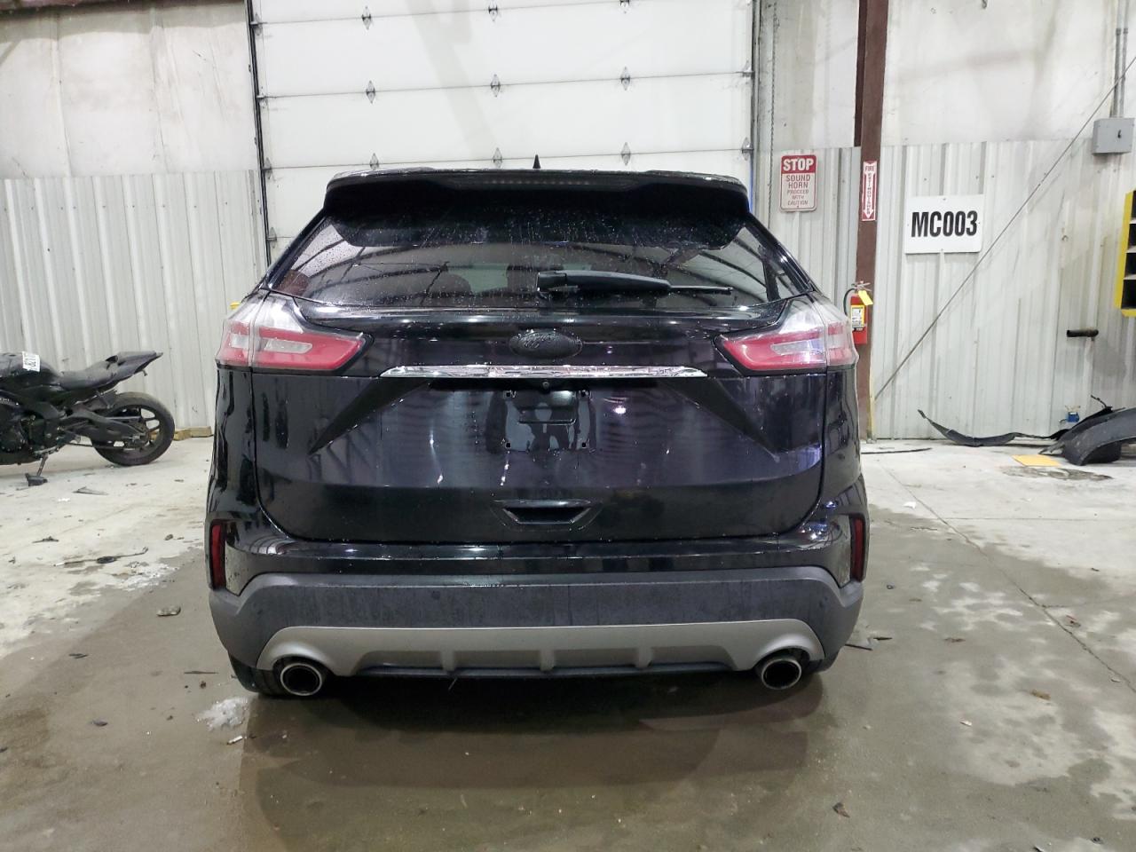 2019 Ford Edge VIN 2FMPK3J98KBC40336 Copart auction photo, front end / side damage thumbnail 6