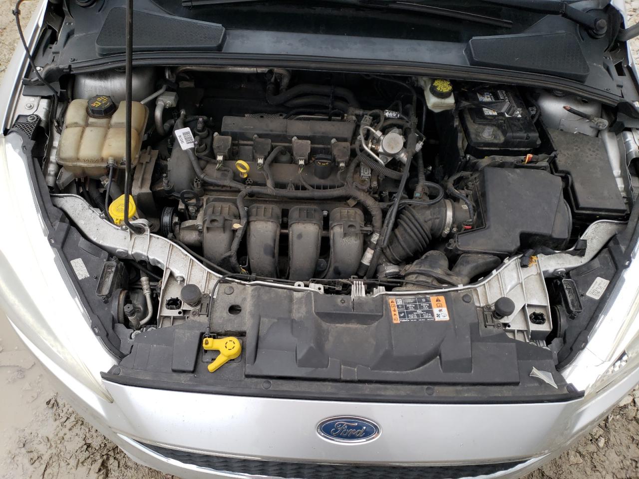2017 Ford Focus VIN 1FADP3K27HL225464 Copart auction photo, front end / side damage thumbnail 11
