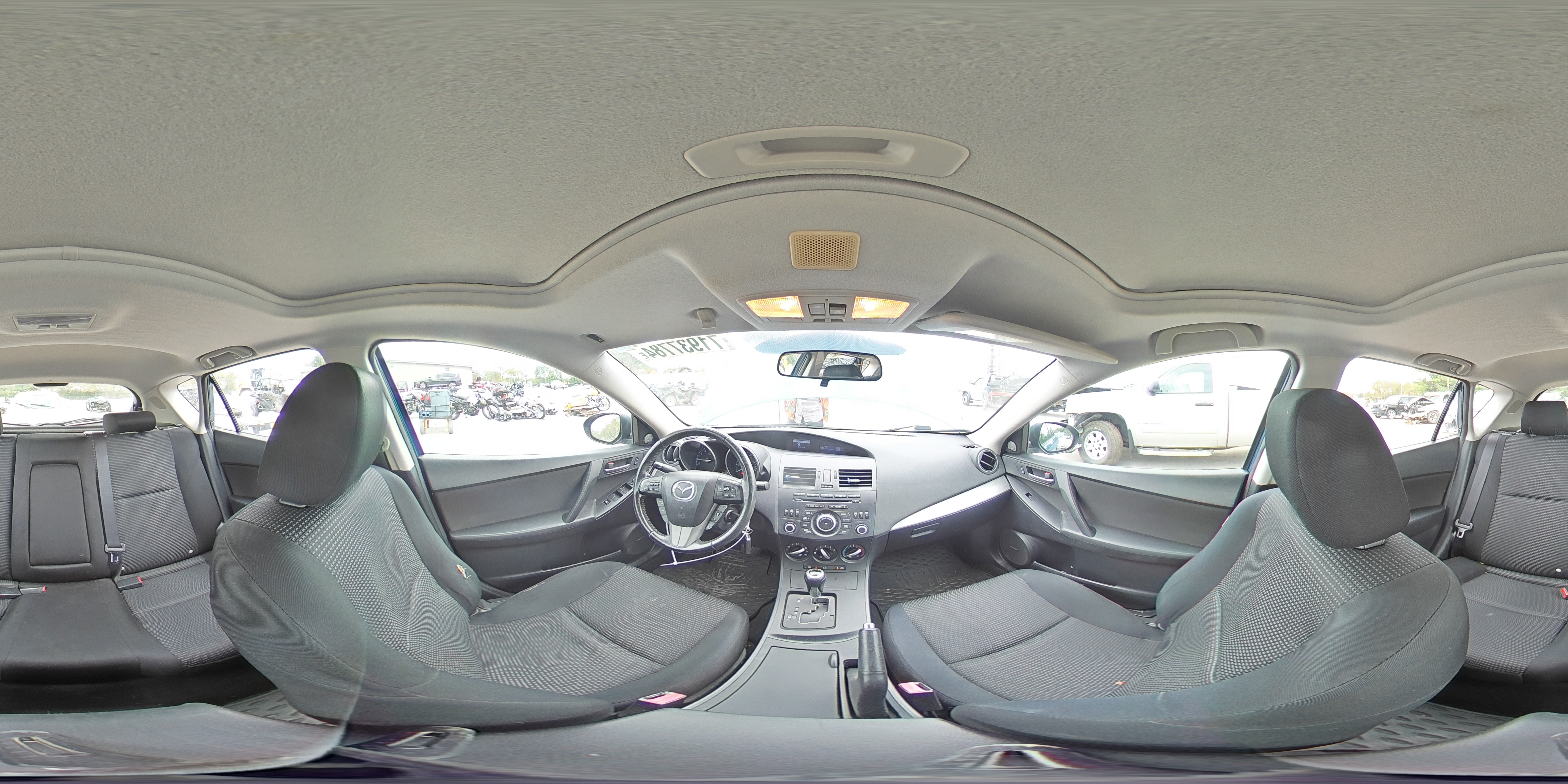 2012 Mazda 3 VIN JM1BL1L79C1673771 Copart auction photo, rear end / frame damage damage thumbnail 13