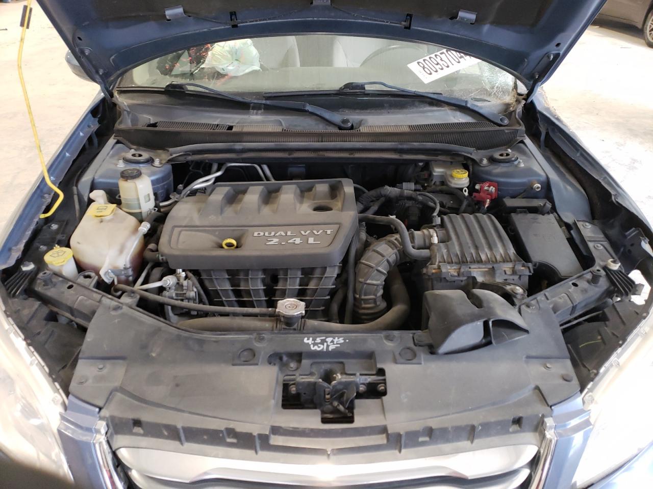 2011 Chrysler 200 VIN 1C3BC1FB9BN612478 Copart auction photo, all over / hail damage thumbnail 11