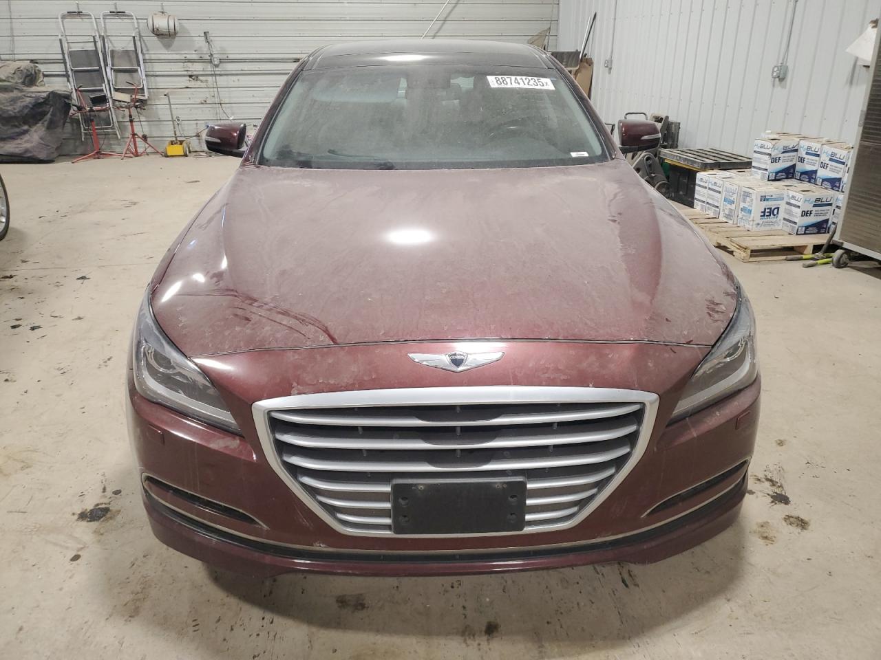 2015 Hyundai Genesis VIN KMHGN4JE8FU039661 Copart auction photo, rear end damage thumbnail 5