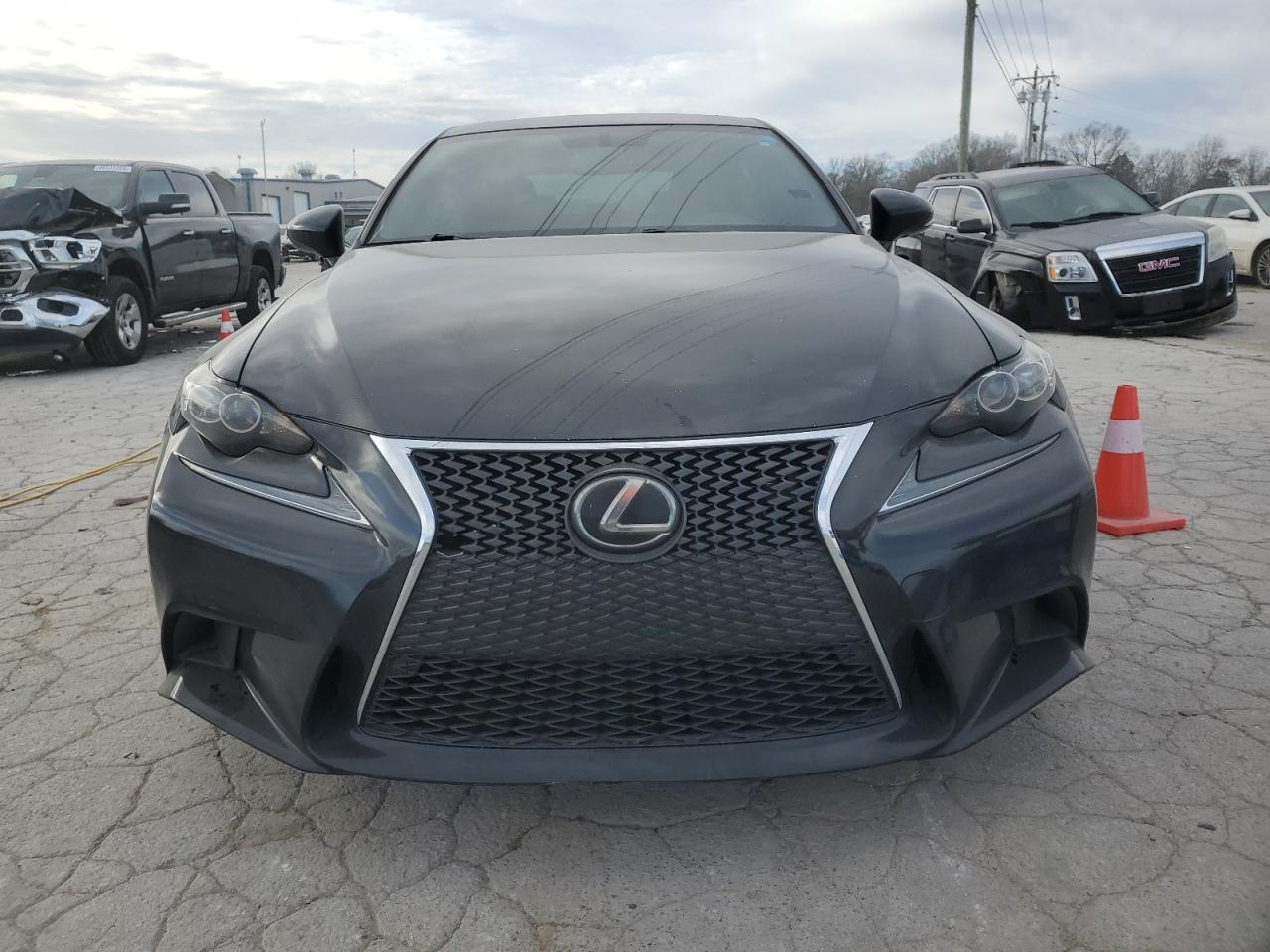 2016 Lexus IS VIN JTHBA1D20G5017044 Copart auction photo, rear end damage thumbnail 5