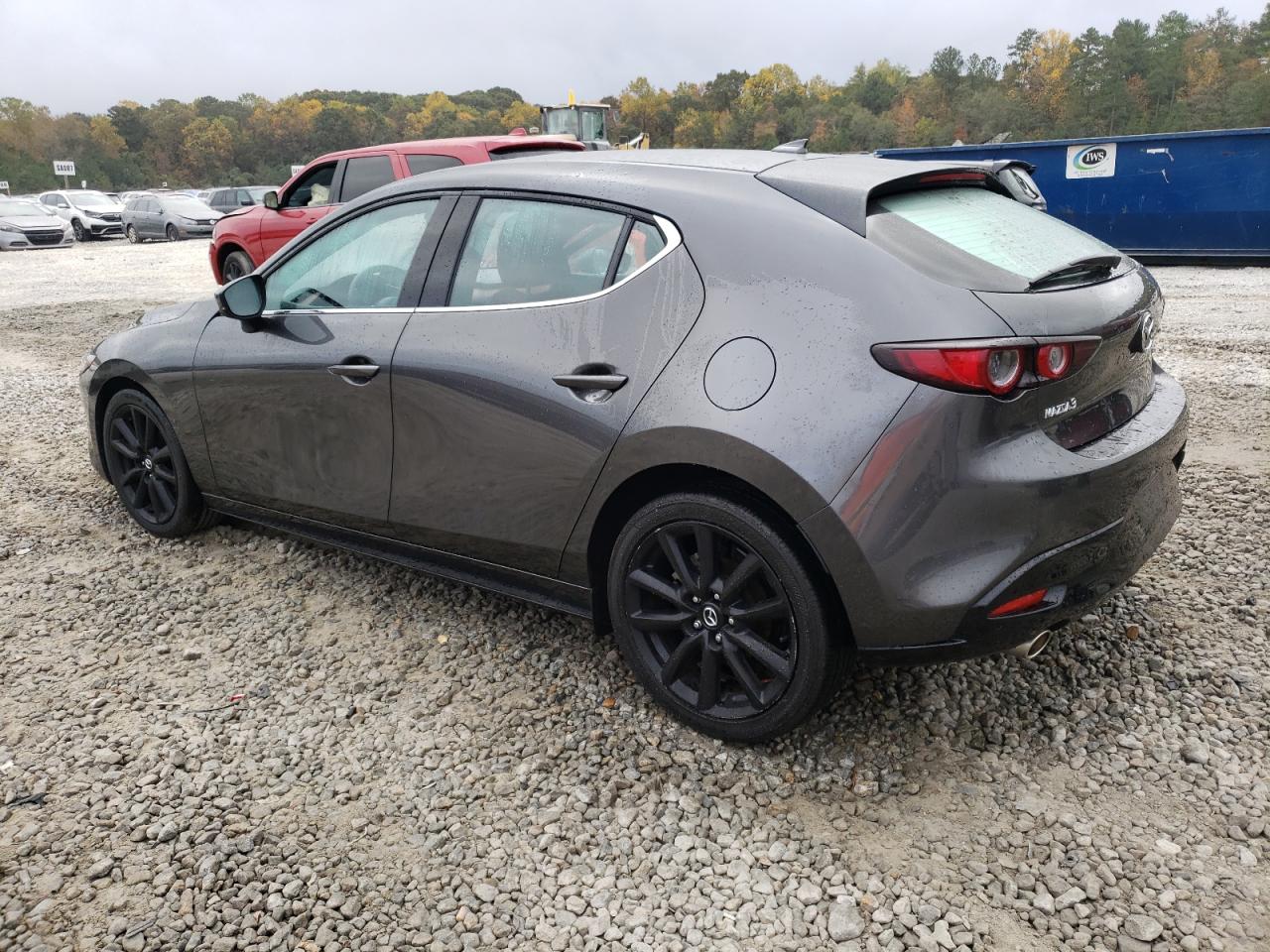 2021 Mazda 3 VIN JM1BPAML2M1310620 Copart auction photo, side / front end damage thumbnail 2