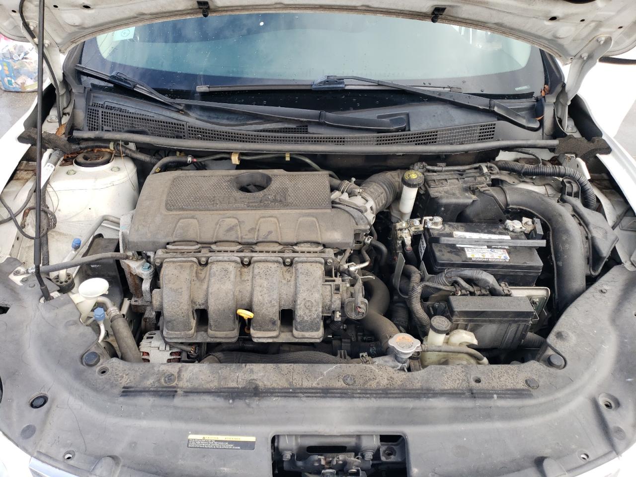 2015 Nissan Sentra VIN 3N1AB7AP5FL677515 Copart auction photo, all over / rear end damage thumbnail 11