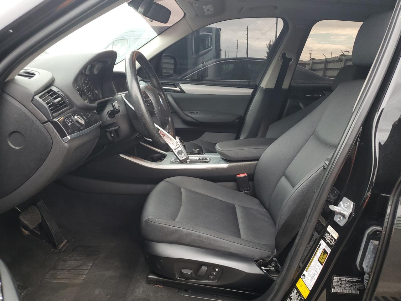 2014 BMW X3 VIN 5UXWX7C59E0E75502 Copart auction photo, front end damage thumbnail 7