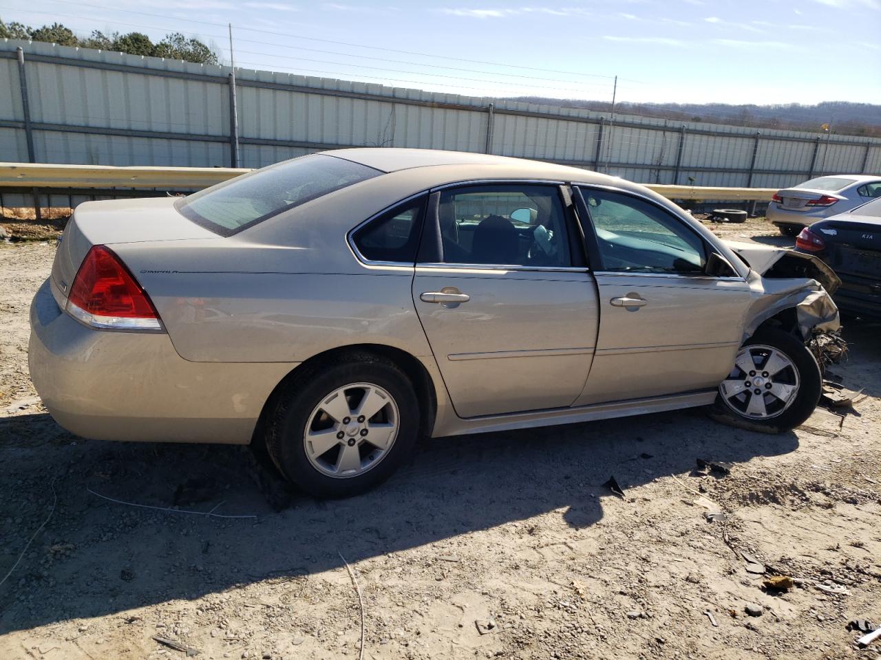 2011 Chevrolet Impala VIN 2G1WG5EK8B1218748 Copart auction photo, front end / side damage thumbnail 3