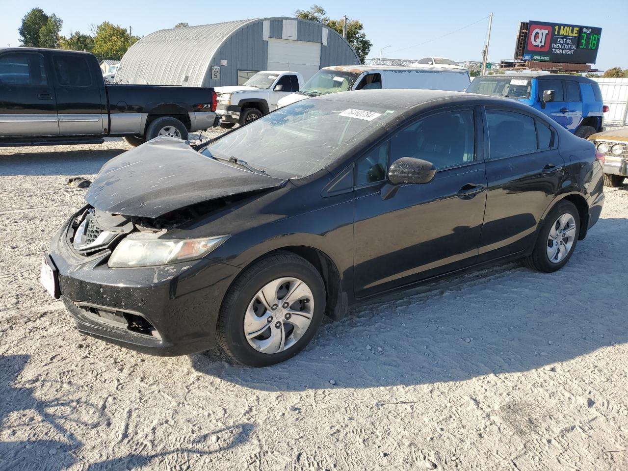 2015 Honda Civic VIN 2HGFB2F59FH544845