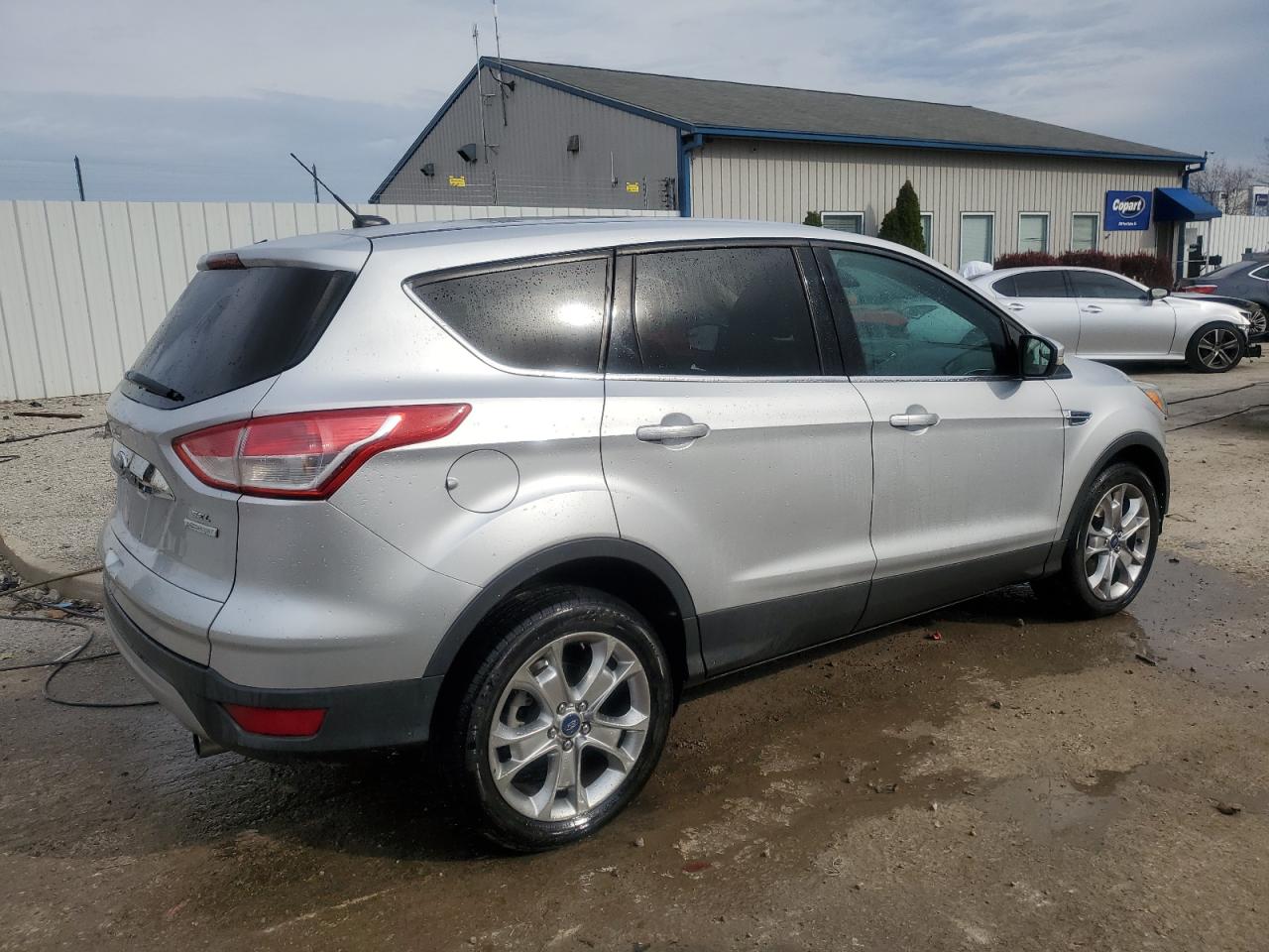 2013 Ford Escape VIN 1FMCU0H90DUC43578 Copart auction photo, front end damage thumbnail 3
