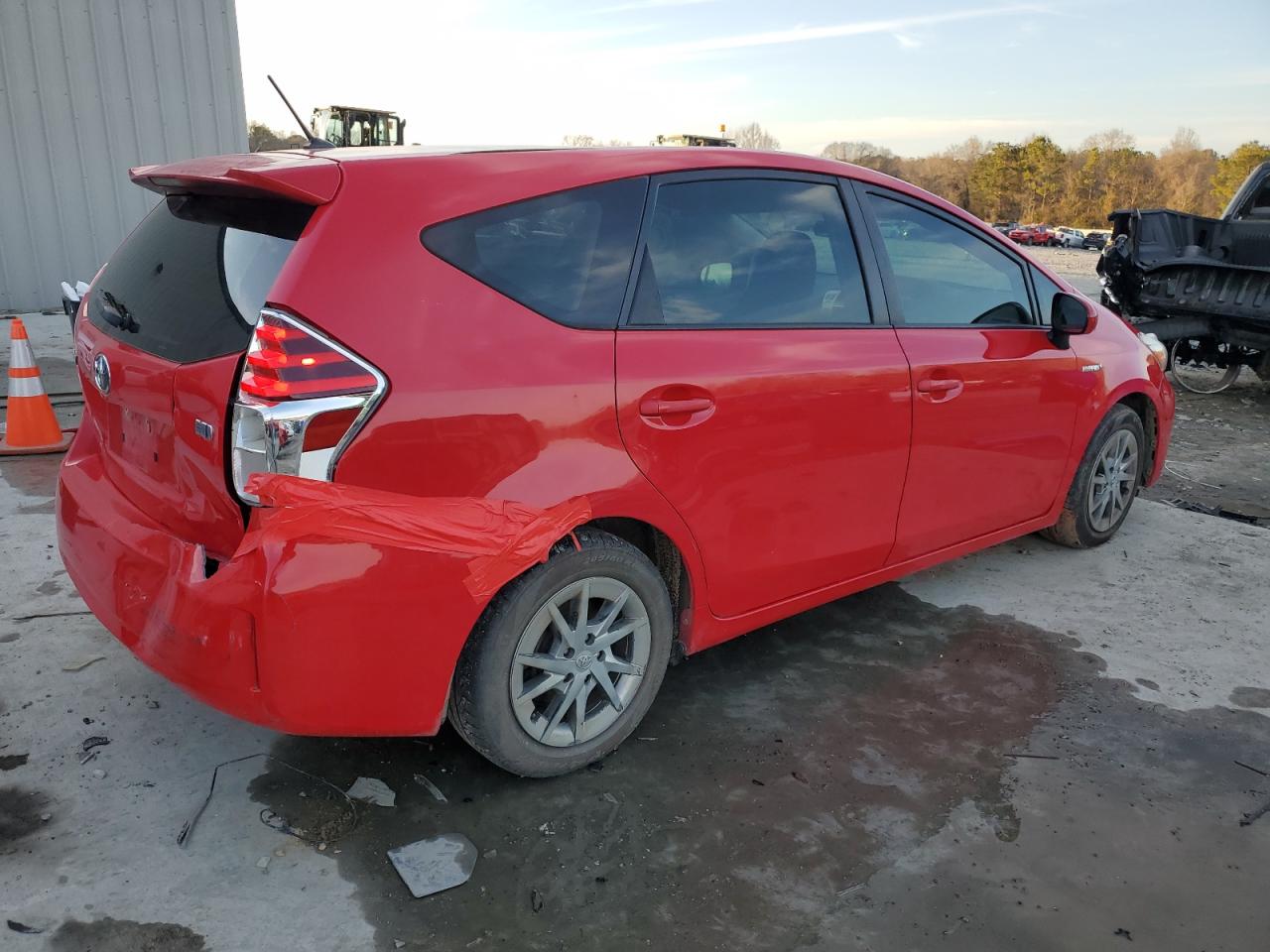 2015 Toyota Prius VIN JTDZN3EU0FJ039857 Copart auction photo, rear end damage thumbnail 3