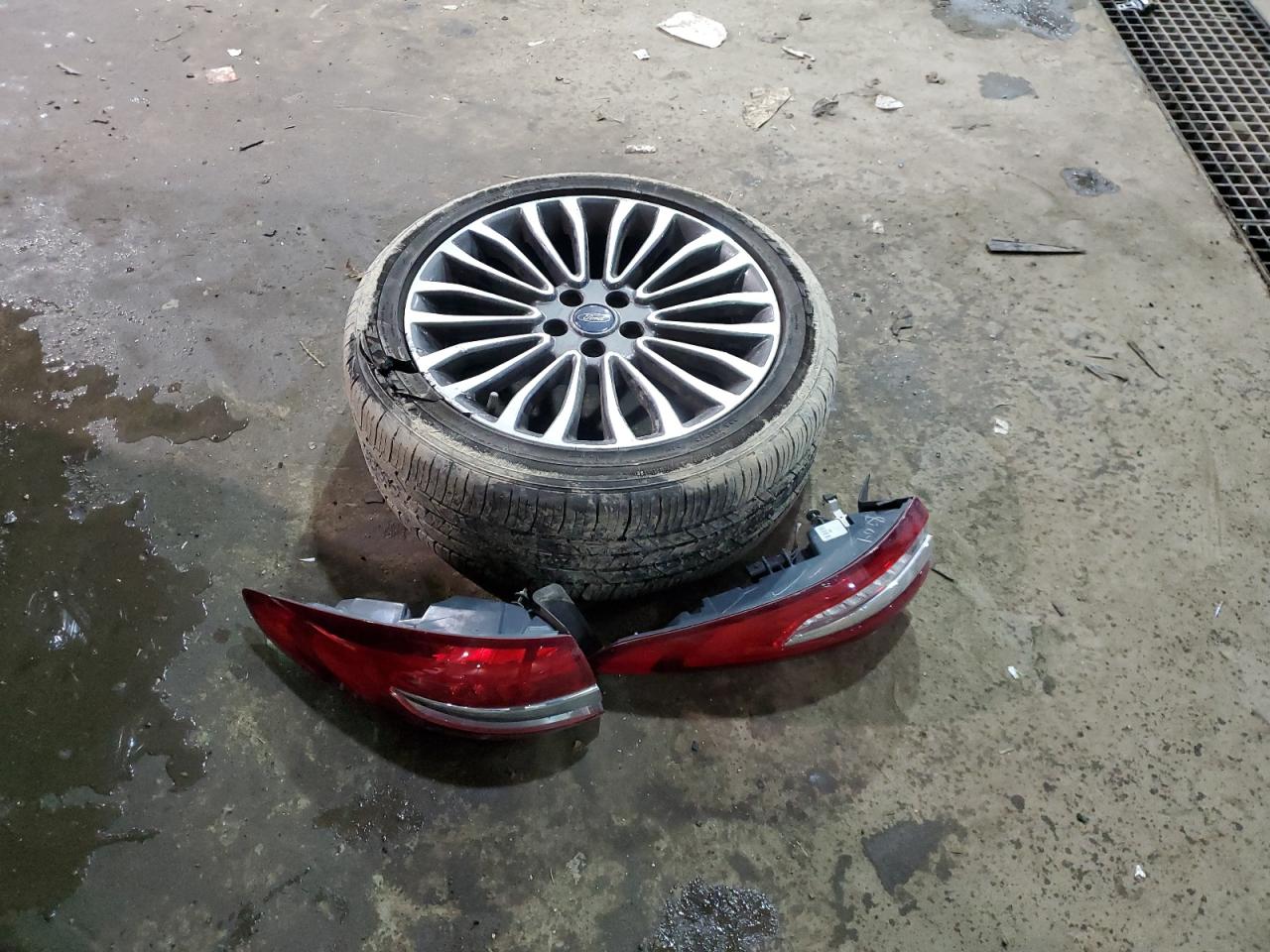 2017 Ford Fusion VIN 3FA6P0H99HR204550 Copart auction photo, rear end / side damage thumbnail 12