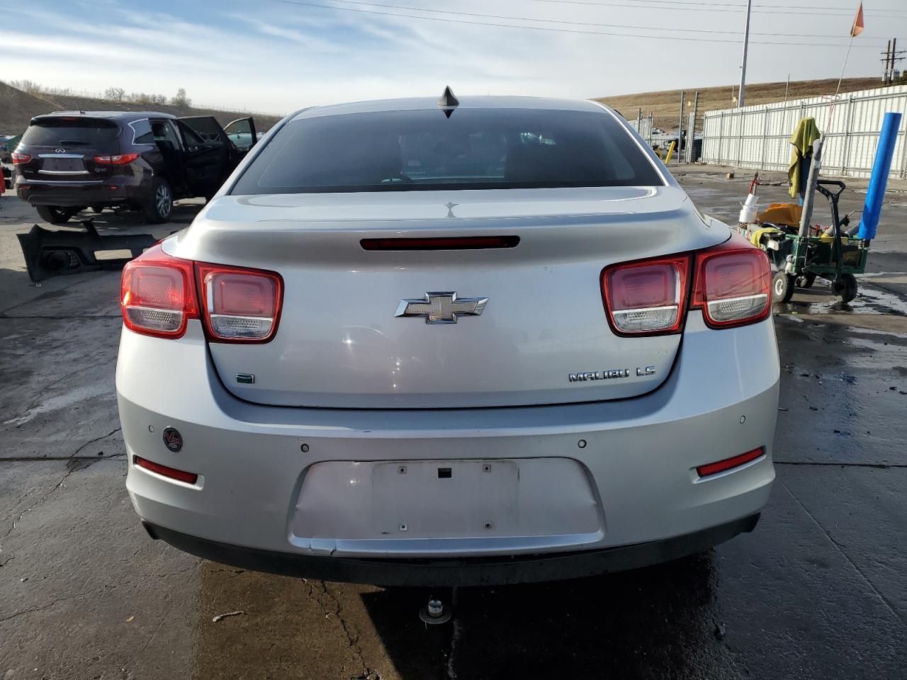 2015 Chevrolet Malibu VIN 1G11B5SLXFF154863 Copart auction photo, front end damage thumbnail 6
