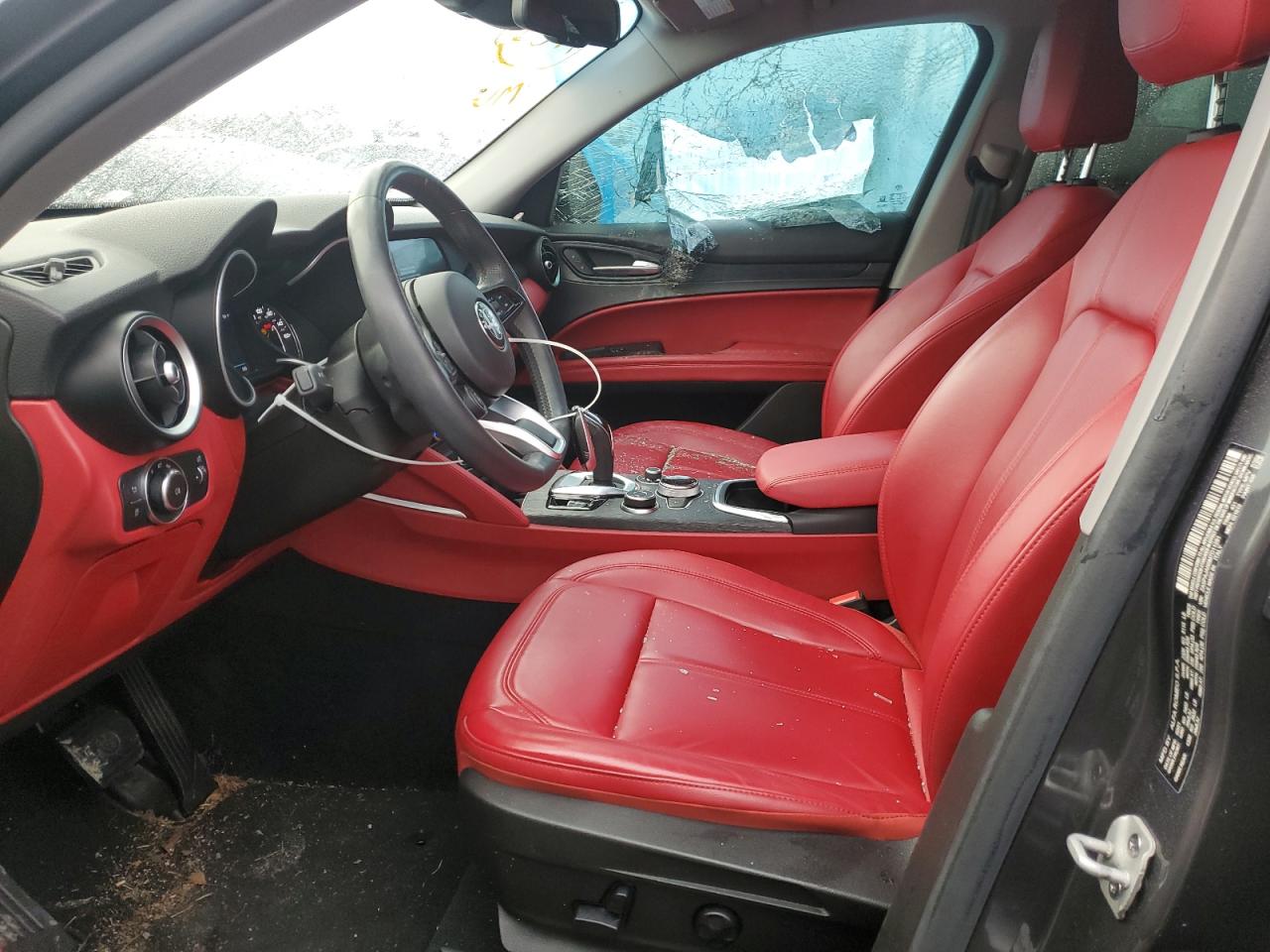 2021 Alfa Romeo Stelvio VIN ZASPAJAN9M7D11281 Copart auction photo, front end damage thumbnail 7
