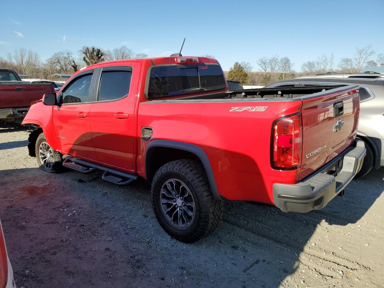 2018 Chevrolet Colorado VIN 1GCGTEEN6J1104009 Copart auction photo, front end damage thumbnail 2