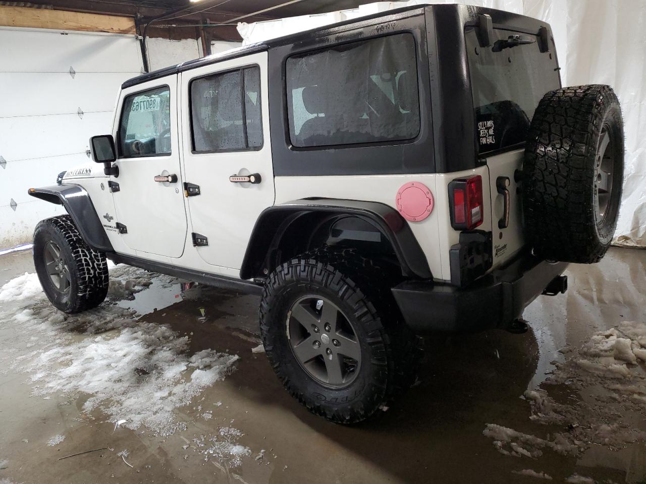 2015 Jeep Wrangler VIN 1C4BJWDG2FL573022 Copart auction photo, front end damage thumbnail 2