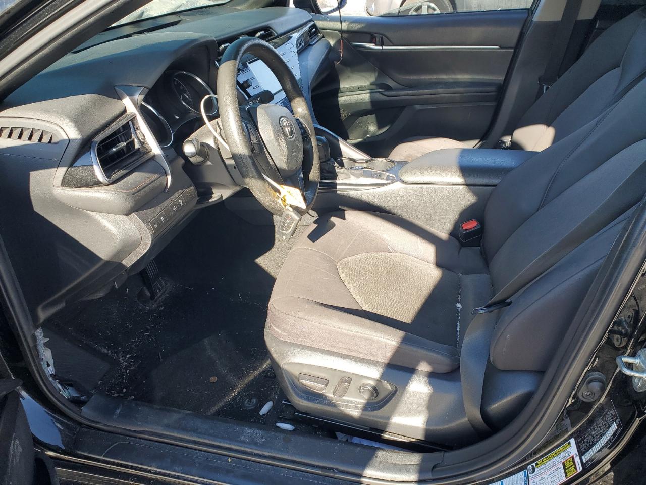 2020 Toyota Camry VIN 4T1C11BK3LU019679 Copart auction photo, front end / side damage thumbnail 7