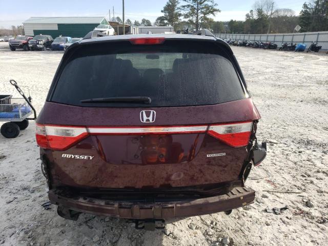 2013 Honda Odyssey VIN 5FNRL5H91DB066031 Copart auction photo, rear end damage thumbnail 6