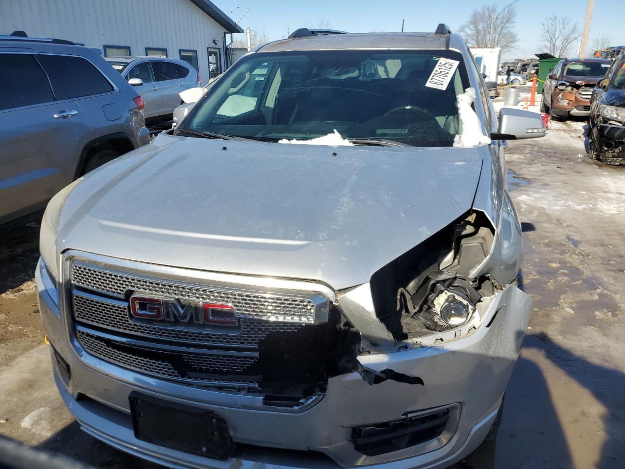 2013 GMC Acadia VIN 1GKKVTKD4DJ178140 Copart auction photo, front end damage thumbnail 5
